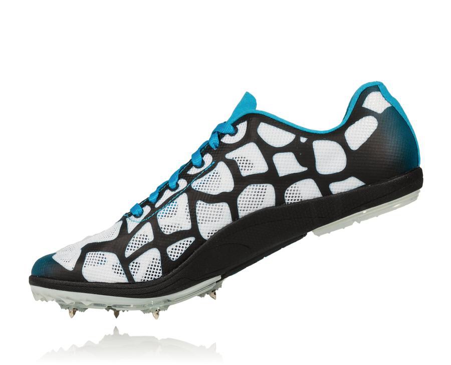 Spikes Atletismo Hoka One One Masculino Branco/Azuis - Rocket X - 867-UJDAWR